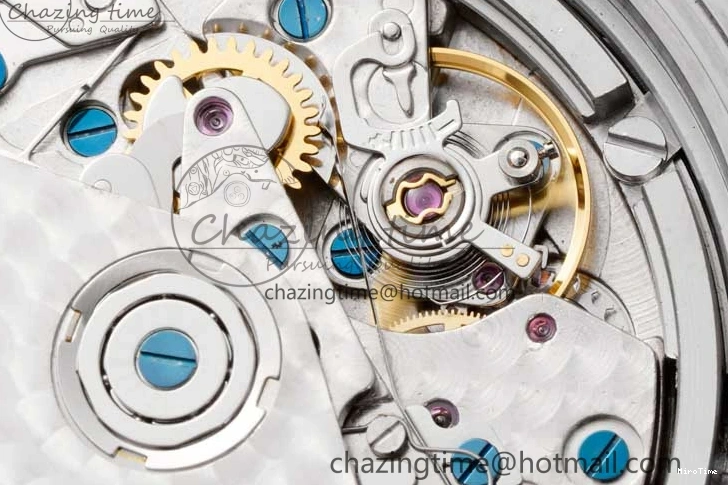 MIROTIME 0427 Aquatimer Chrono SS V6SF 1:1 Best Edition Blue Dial on SS Bracelet A Modern 7032